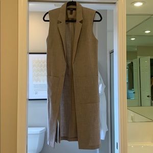 Forever 21 long vest